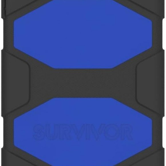Gumdrop Black/Blue Survivor All-Terrain Protective Case + Stand for iPad Air 2 - Picture 4 of 6